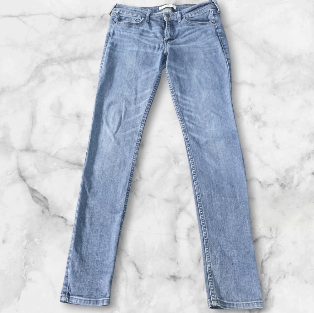 Abercrombie & Fitch Light Blue Skinny Jeans (Size:4R)